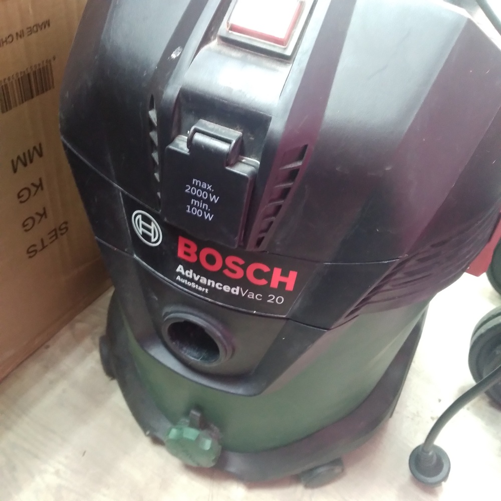 Строительный пылесос bosch advancedvac 20