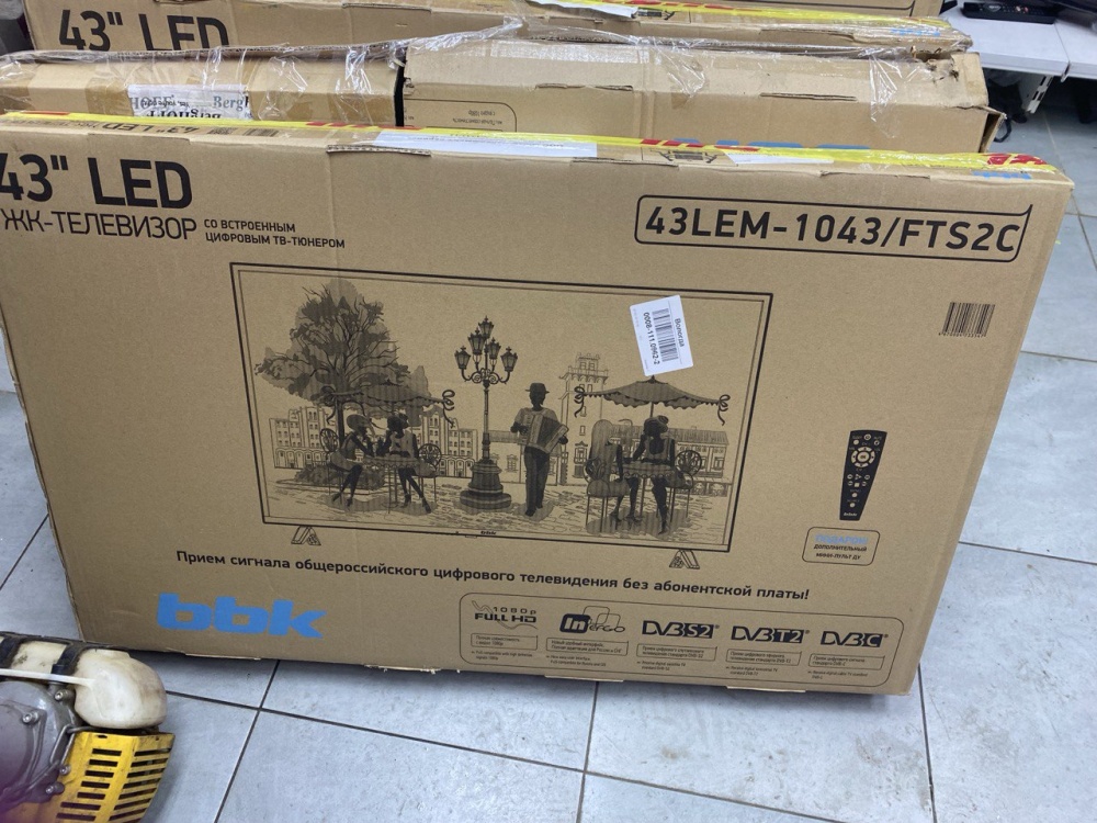 Телевизор BBK 43" LED