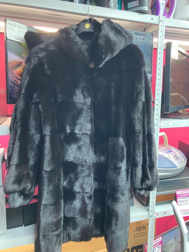 Шуба Черная норка