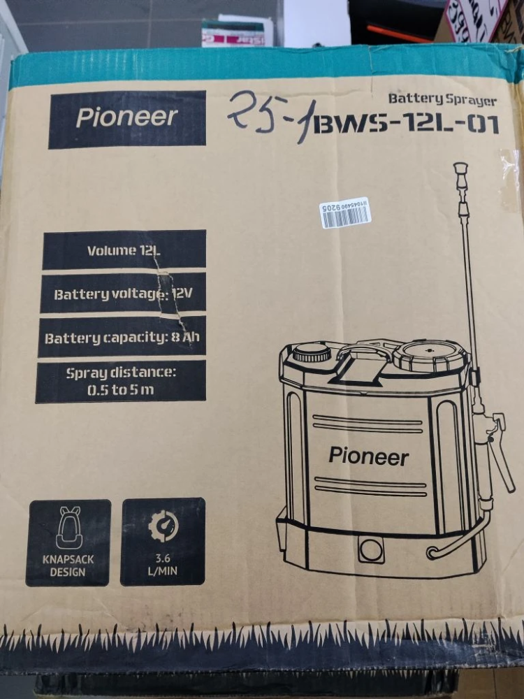 Опрыскиватель PIONEER BWS-12L-01