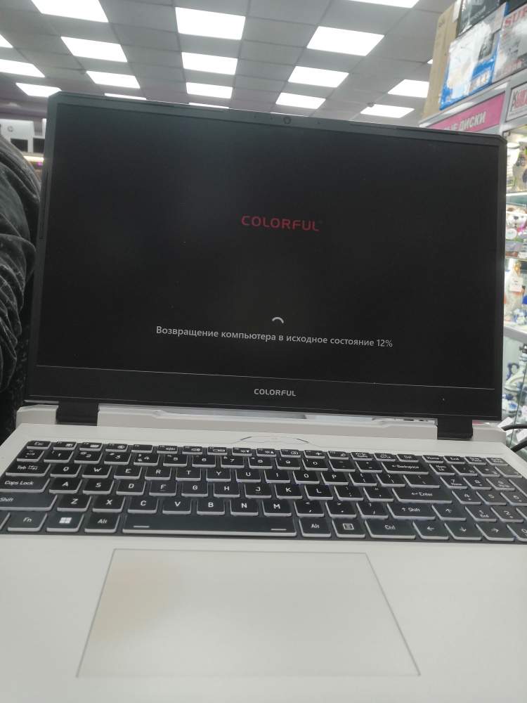 Ноутбук Colorful i5-12450H/ОЗУ 16/SSD 512/RTX 4050 6Gb