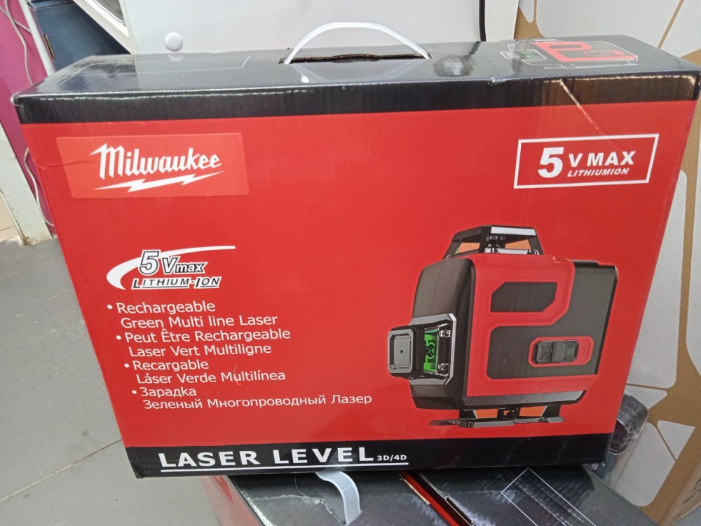 Лазерный уровень Milwaukee 4D 16 линий