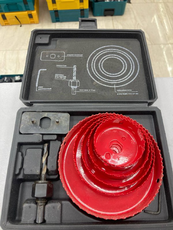 Набор головок по дереву