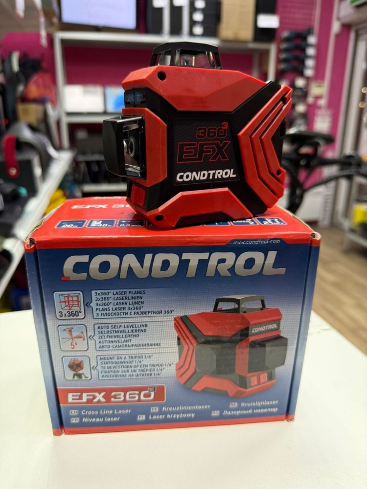 Лазерный уровень CONDTROL EFX 360