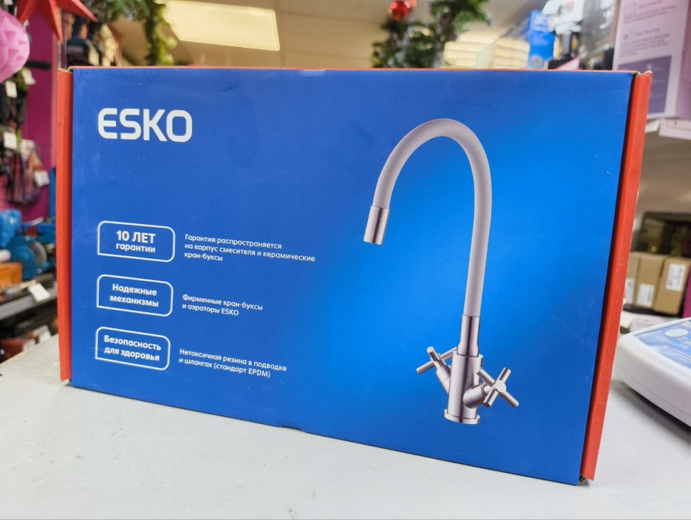 Смеситель Esko CP519GR Серый