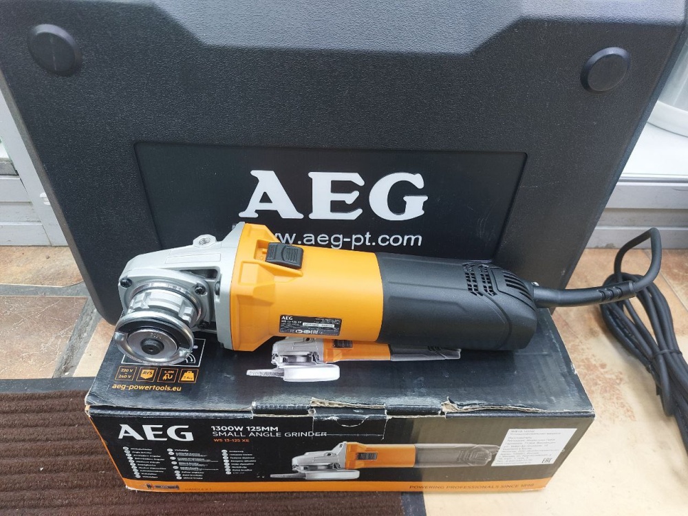 УШМ (Болгарка) AEG WS 13-125 XE 1300W