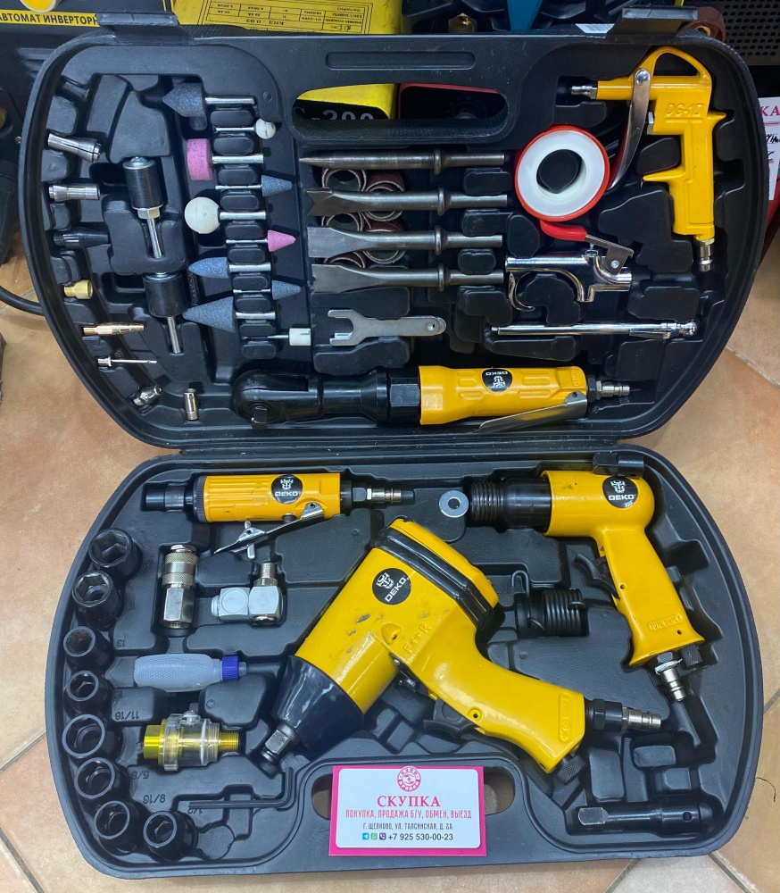 Пневмоинструмент автомобильный DEKO DKPT 61