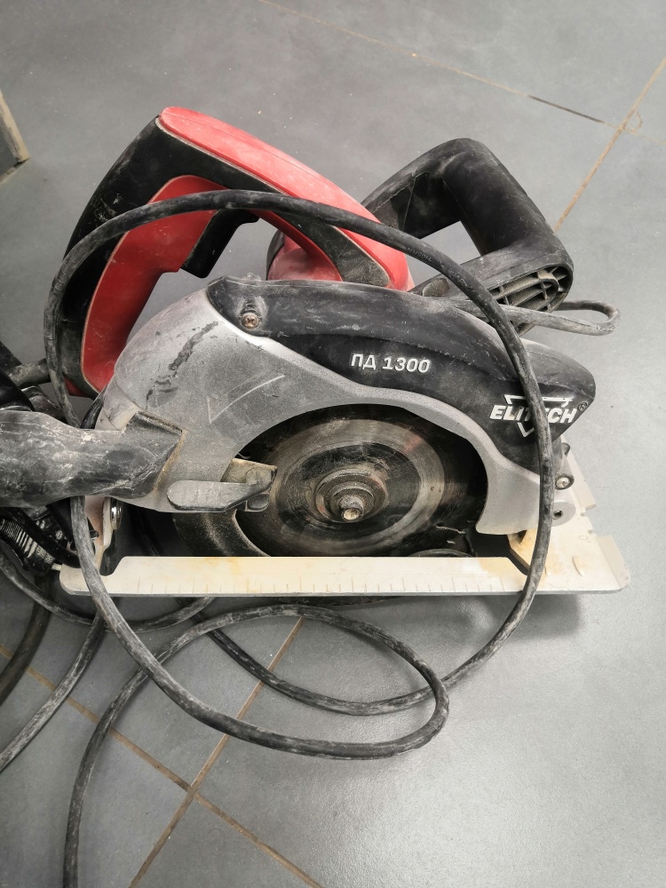 Циркулярная пила elitech ПД 1300