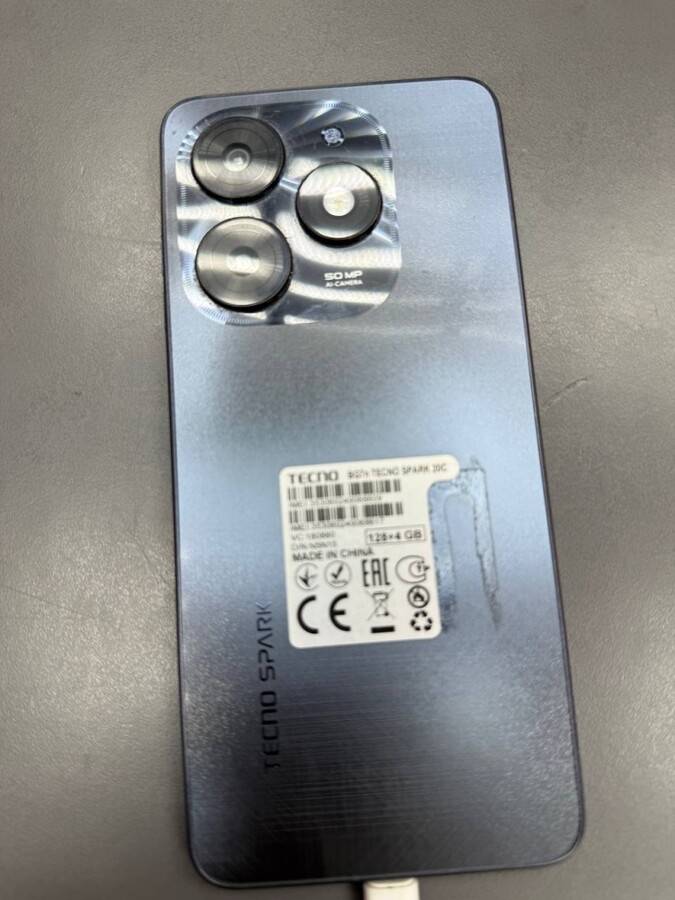 Мобильный телефон Tecno spark 20c 4/128