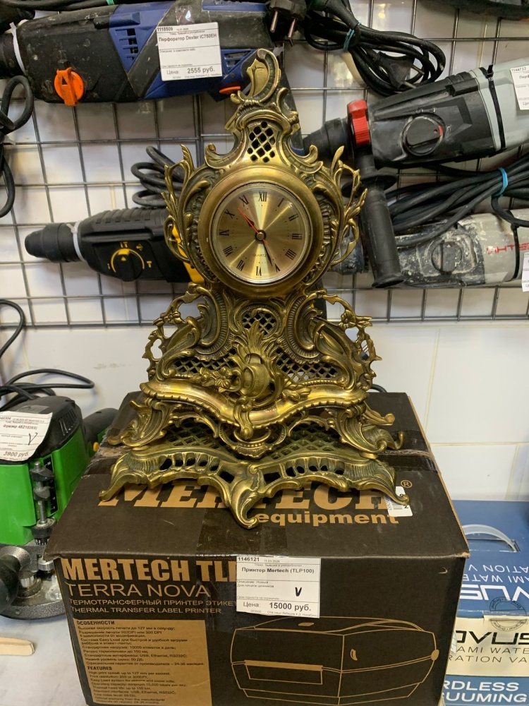 Часы Бронза