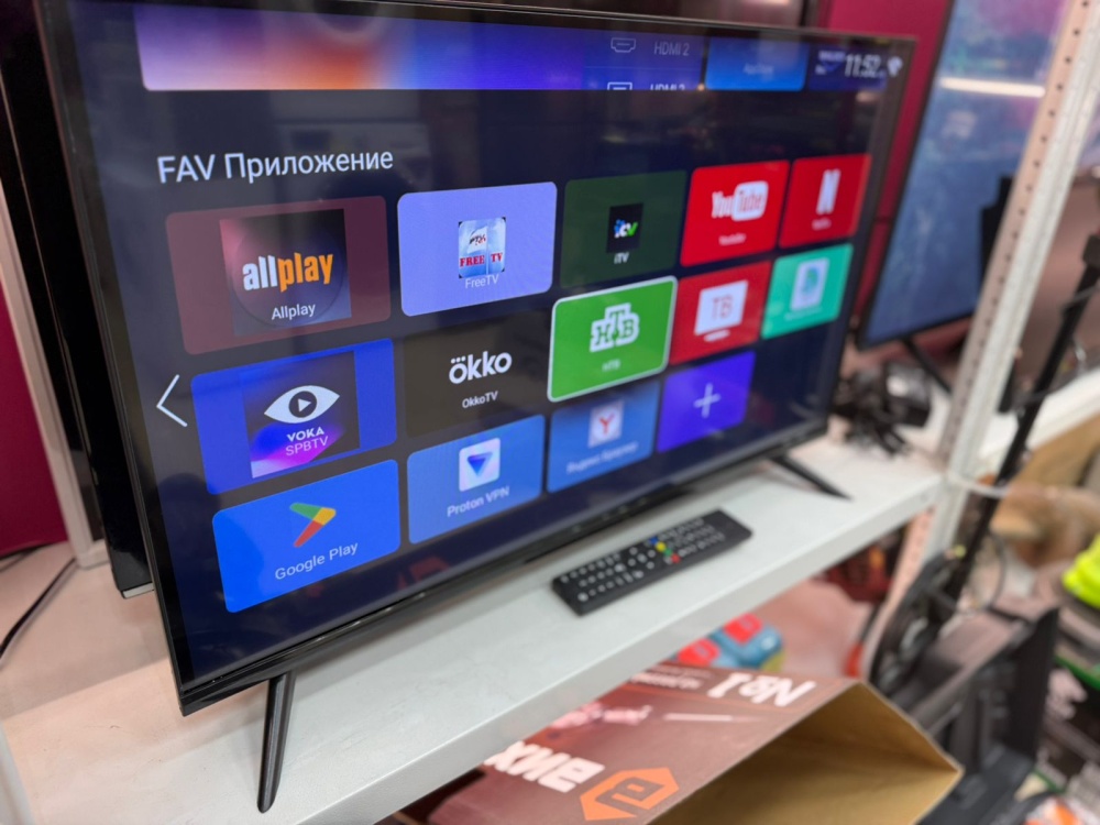 Телевизор  QLED TV 32 smart tv