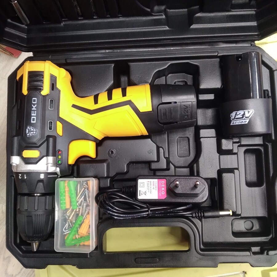 Шуруповерт deko