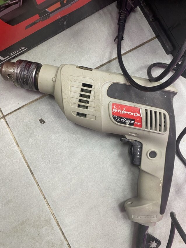 Дрель  Интерскол ДУ 13/750ЭР