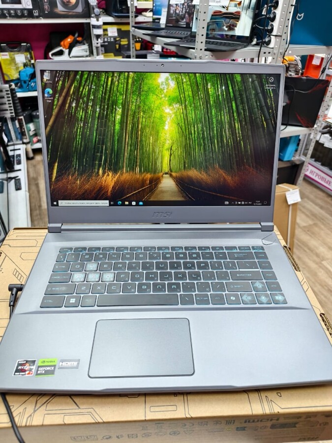 Ноутбук MSI Thin A15 B7UC-296XRU