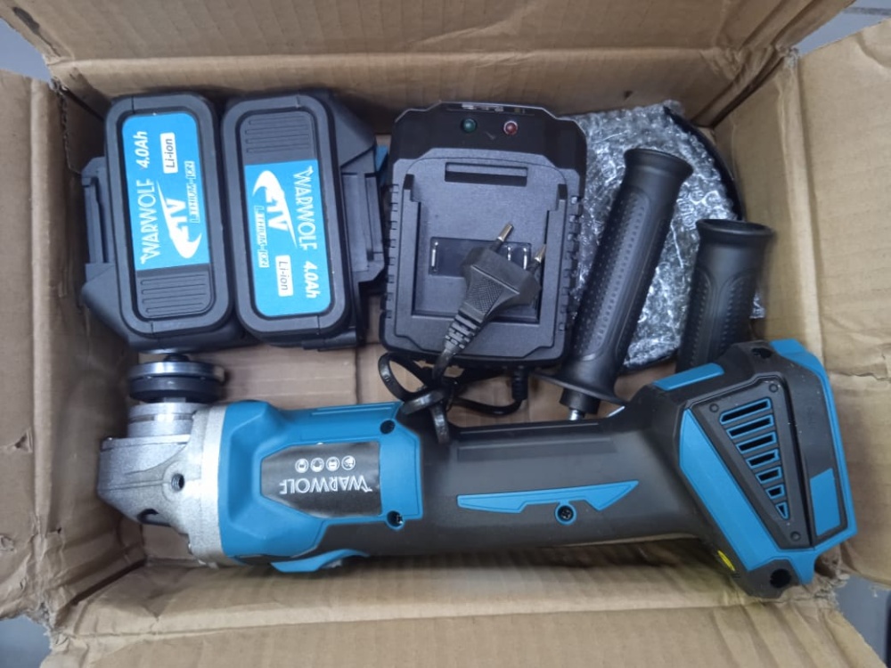 УШМ (Болгарка) Warwolf аккумуляторная