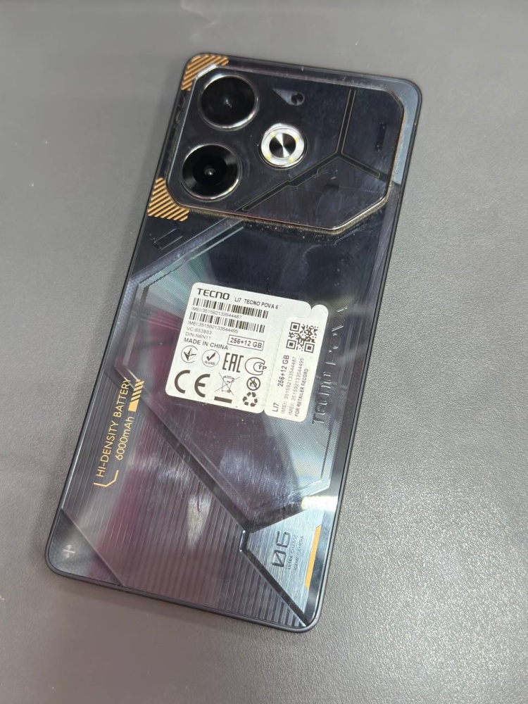 Мобильный телефон Tecno pova 6 12/256