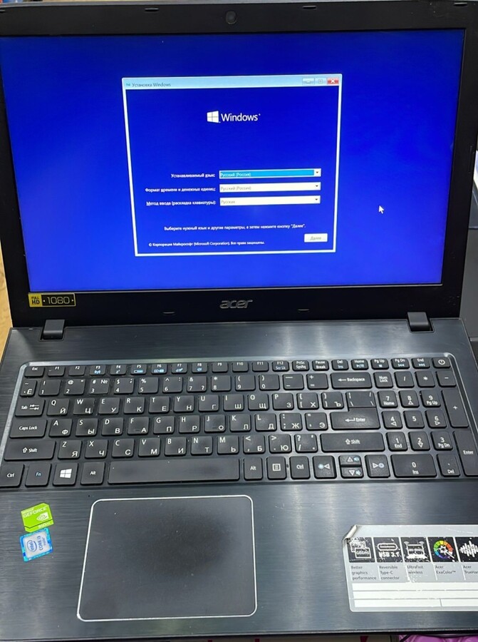 Ноутбук Acer 15,6"