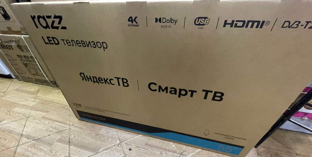 Телевизор RAZZ HH55USY25F UHD