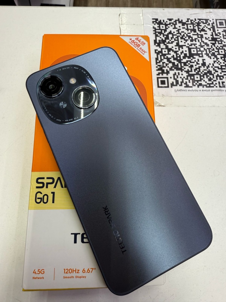Мобильный телефон Tecno Spark GO1 3/64GB
