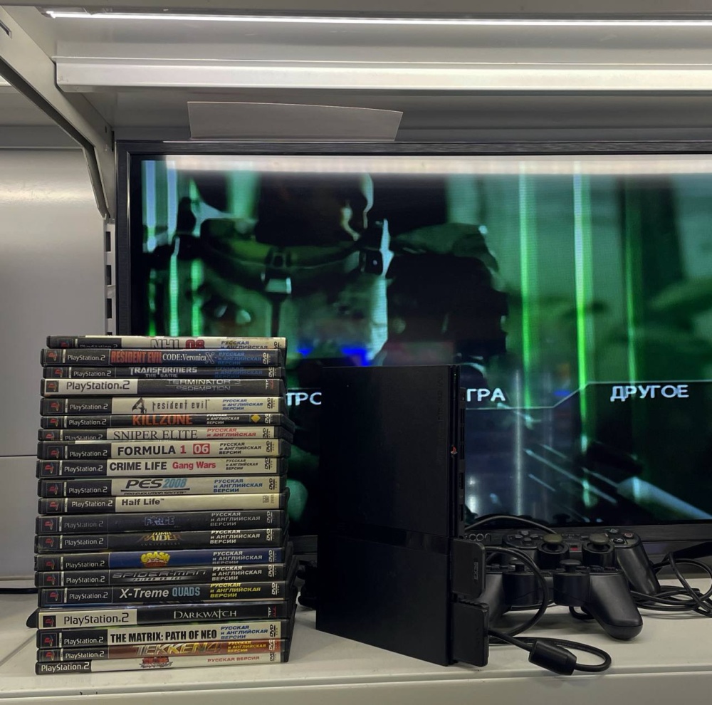 Игровая приставка Sony PlayStation 2 Slim