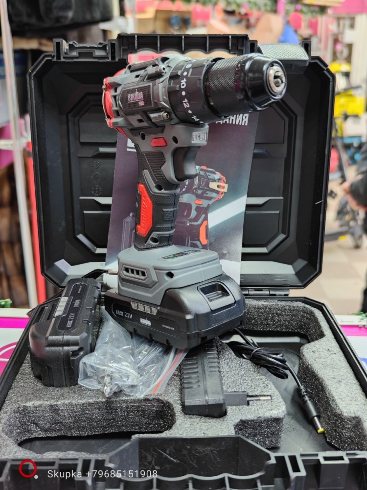 Шуруповерт Birjida 21v