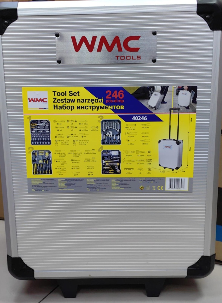 Набор инструментов WMC Tools 246пр