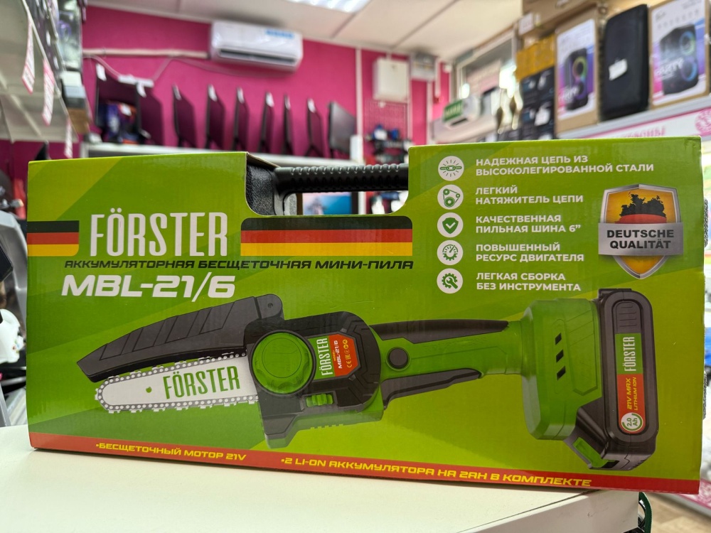 Цепная электропила MINI  FORSTER MBL-21/6