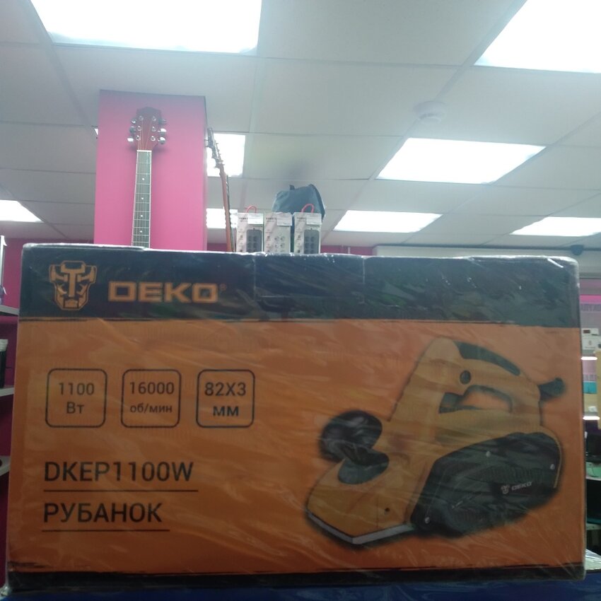 Рубанок deko