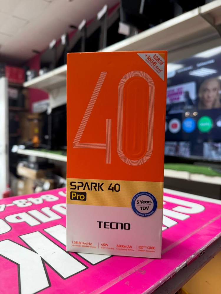 Мобильный телефон Tecno Spark 40 Pro(16\128)