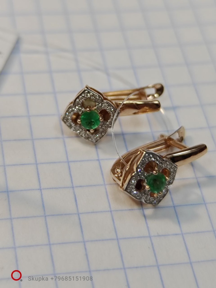 Бижутерия серьги 2.66