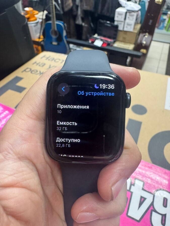 Часы Apple watch SE(Gen 2) 44 Midnignt AL