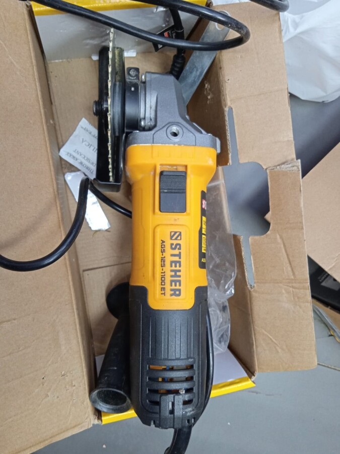 УШМ (Болгарка) steher ags-125-1100-et