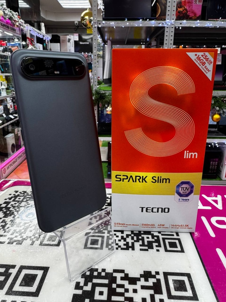 Мобильный телефон Tecno spark Slim 256gb