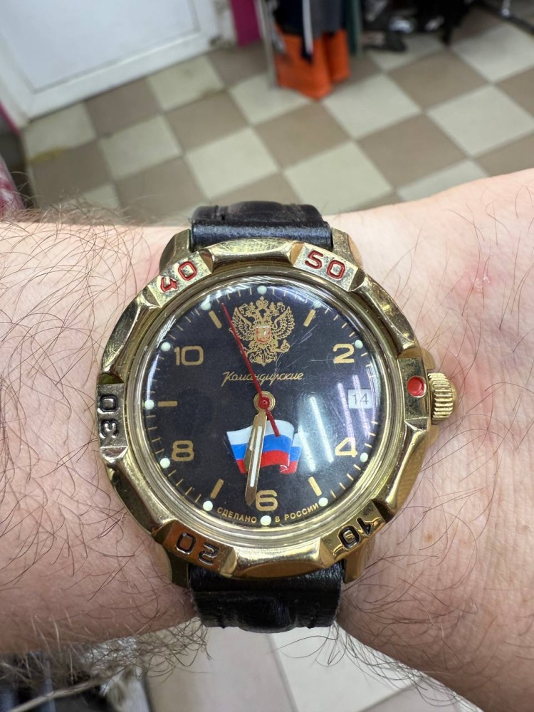 Часы КОМАНДИРСКИЕ