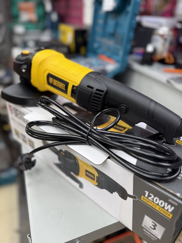 УШМ Denzel agh125-1200a